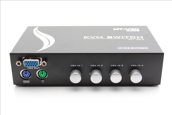 Bộ gộp KVM 4 vào 1 ra (PS2 KVM Switch) MT VIKI